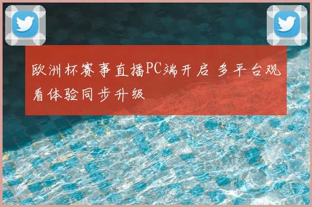 欧洲杯赛事直播PC端开启 多平台观看体验同步升级