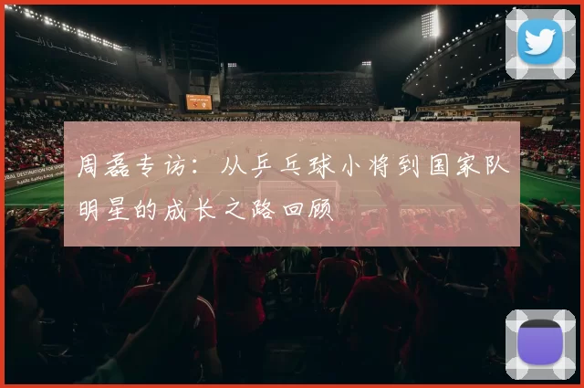 周磊专访：从乒乓球小将到国家队明星的成长之路回顾