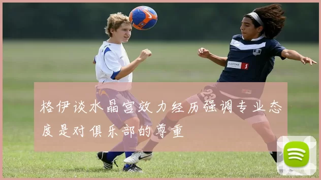格伊谈水晶宫效力经历强调专业态度是对俱乐部的尊重